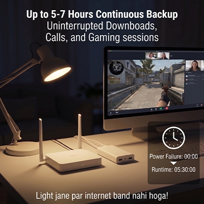 Mi Router Power Bank - 12V Mini UPS - Image 3